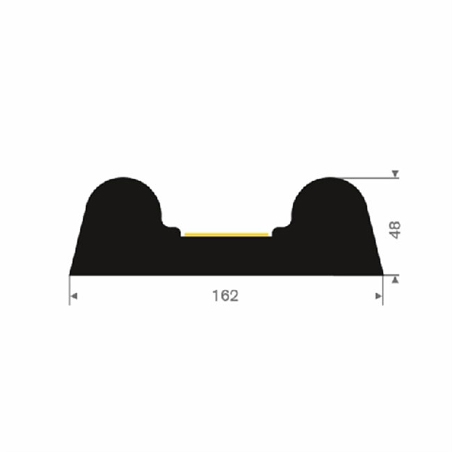 Wall protector 1m x 16.2cm with assembly holes - Image 4